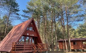Domek letniskowy nad jeziorem